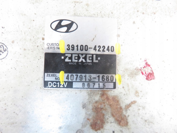 фото №8, Блок управления  hyundai hyundai h-100 2.5 td 39100-42240
