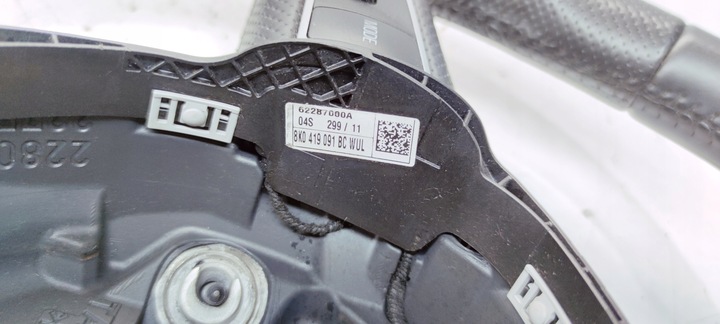 фото №11, Кермо шкіра мультифункція s line audi a4 b8 a5 q5 8k0419091bc wul 7