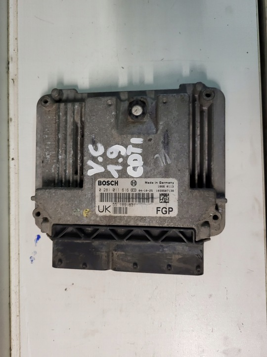 фото №1, Комп'ютер блок керування двигуна opel vectra c 1.9 cdti 55189631