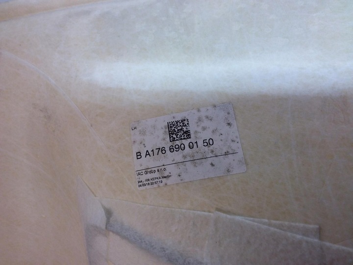 фото №6, Mercedes a w176 стеля козирки ручки