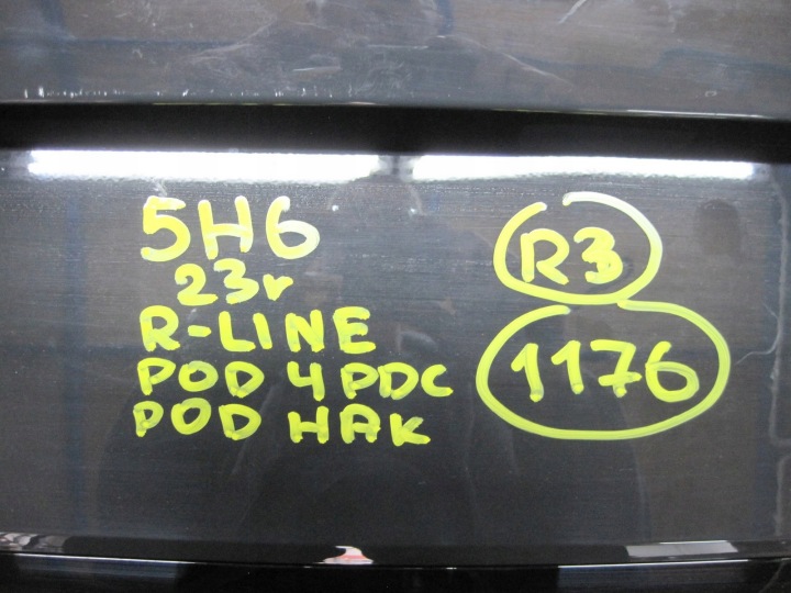 фото №10, Задний бампер vw golf viii 5h6 r-line 23r