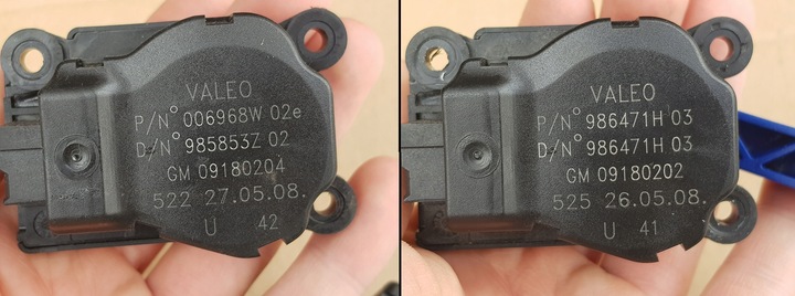 фото №13, Комплект двигунчики нагрівача + джгут / opel vectra c signum рестайлінг 05-08