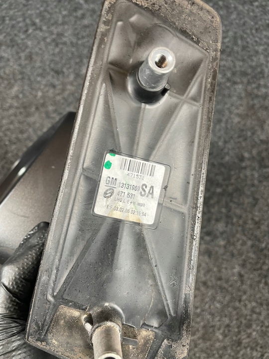 фото №9, Opel zafira b дзеркало ліві ele. 5pin європа лак- y474