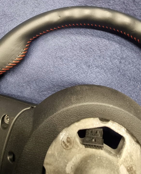 фото №10, Mini jcw john cooper works f54 f55 f56 f60 руль кожа красная nić