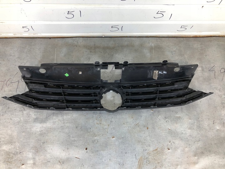 фото №10, Vw passat b8 2014- решітка радіатора решітка бампер перед переднє 3g0853653