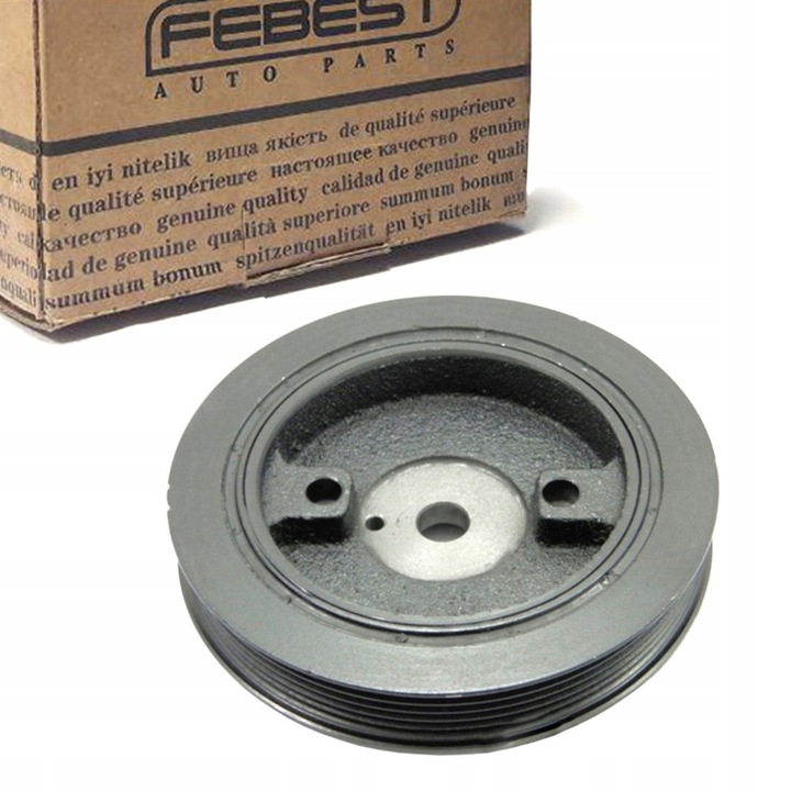 фото №2, Колесо ременное вала коленчатого do kia sportage 2.7 v6