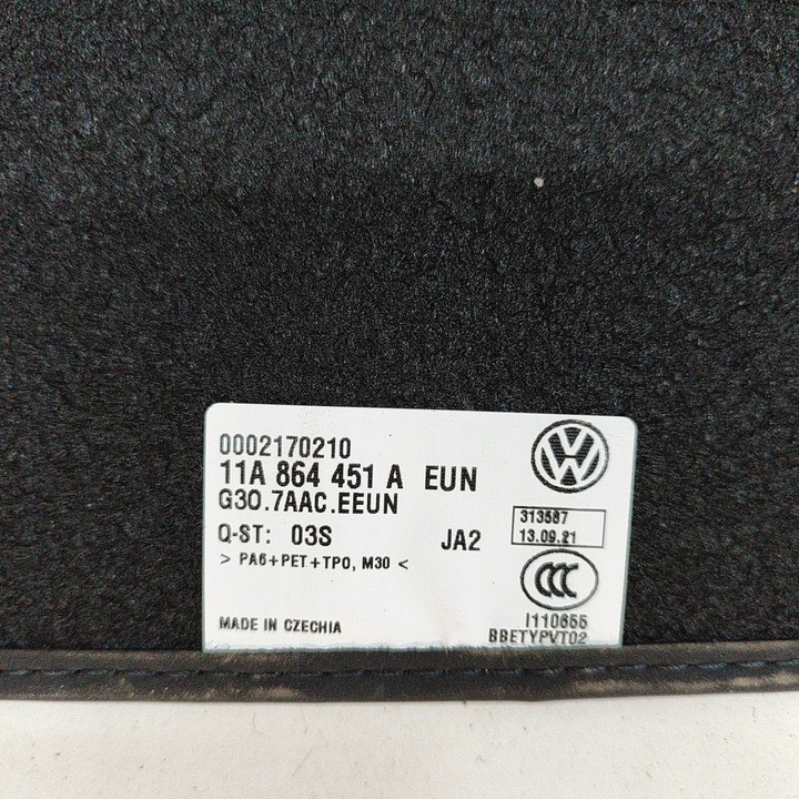 фото №6, Audi q4 sportback e-tron 2021 набор коврики автомобильных