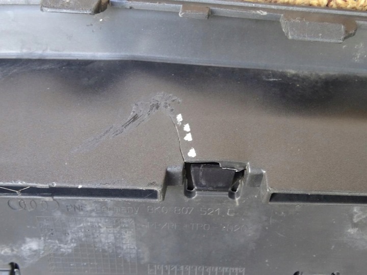 фото №14, Audi a4 b8 8k спойлер накладка диффузор бампера зад s-line 8k0807521c