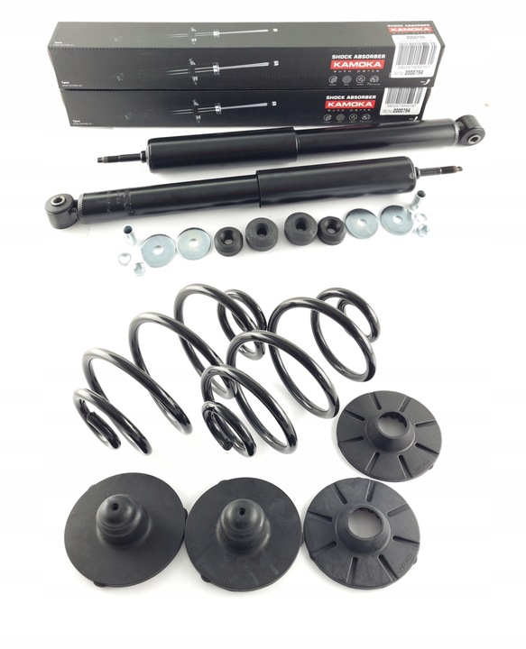 фото №1, Амортизатори пружини гумки opel corsa c зад набір