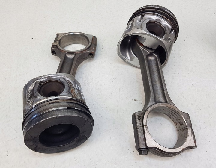 фото №6, Renault nissan 2.0 dci m9r поршень шатун оригінал