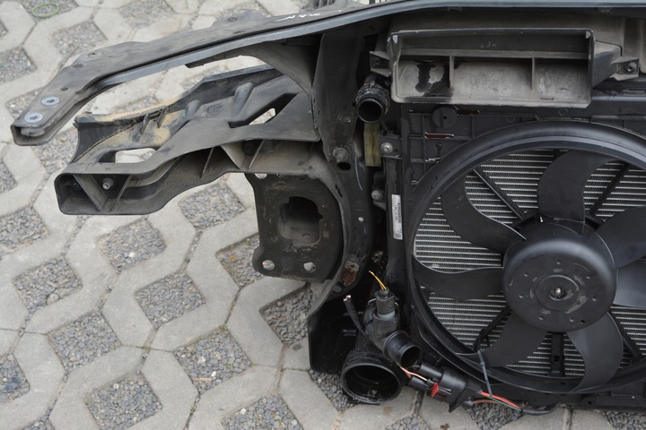 фото №9, Vw passat b6 fl 1.4 tsi pas переднее комплектный, радиатор