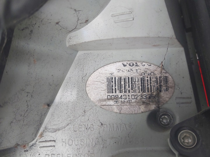 фото №7, Лампа правые зад 30698984 volvo xc70 ii v70 iii