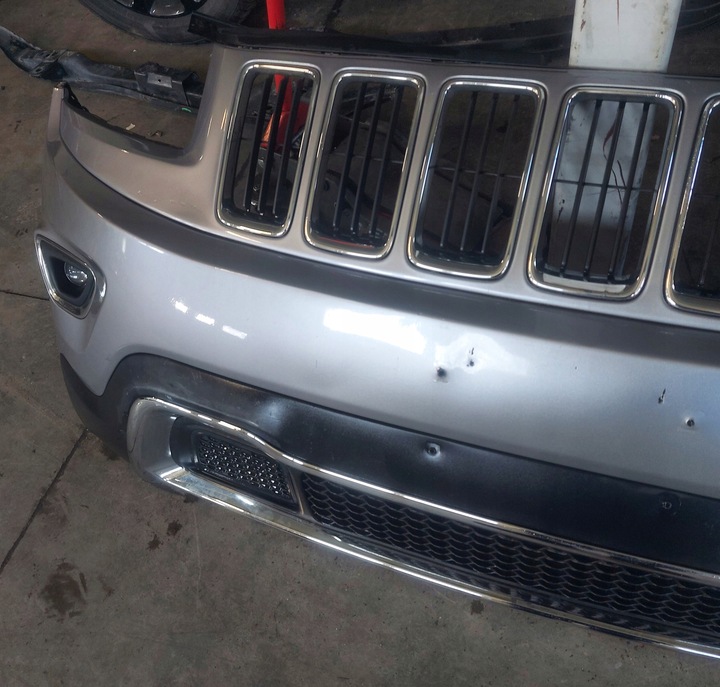 фото №7, Jeep grand cherokee wk2 14-16r бампер перед комплектний psc
