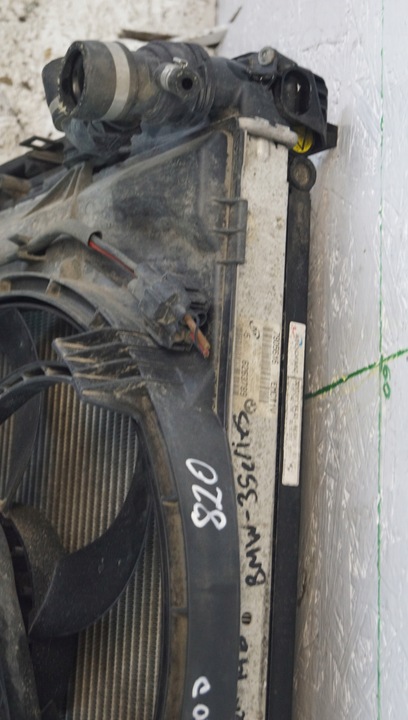 фото №15, Bmw e90 2.0d комплект радиатор вентилятор