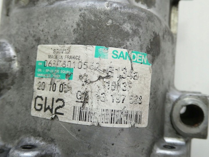 фото №7, Компресор кондиціонера opel corsa c meriva 1.3cdti