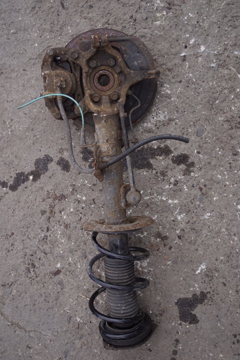 фото №8, Поворотна опора амортизатор лівий перед nissan juke f15