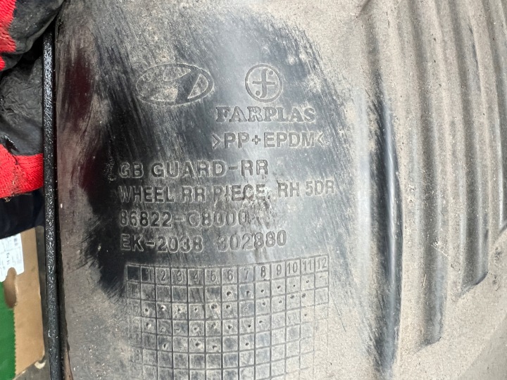 фото №8, Hyundai i20 ii 14-18 5d підкрилок праве зад