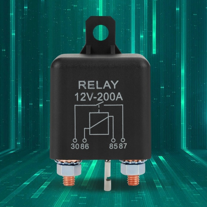 фото №10, Реле стартер автомобильный 12v 200a нормально открытый