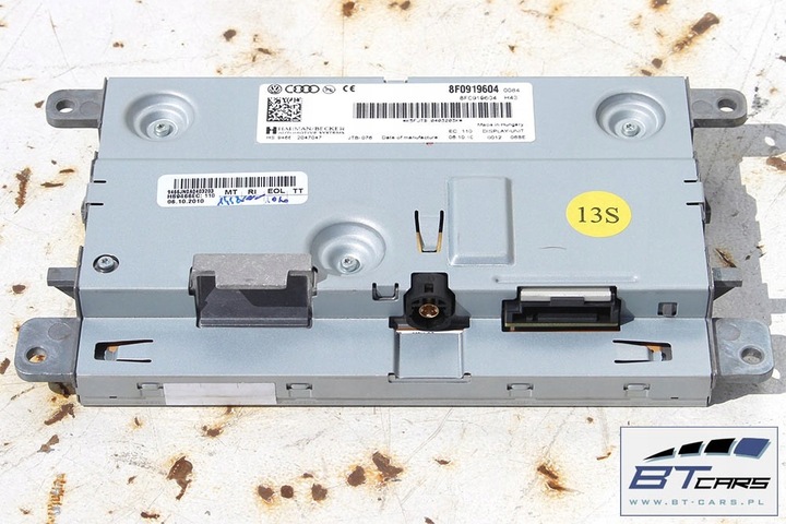 фото №11, Audi a4 a5 q5 набор mmi 3g монитор + считыватель + панель 8t0919609f 8t1035666f