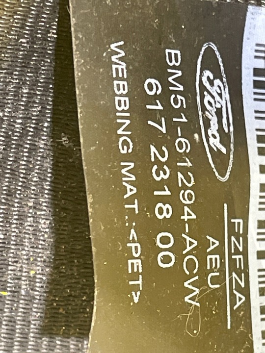 фото №8, Ford focus mk3 - pas безпеки - праві перед - bm5161294acw