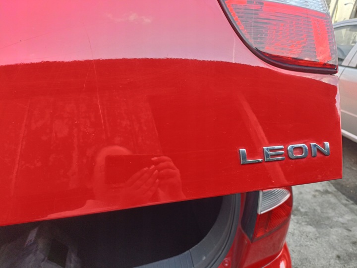 фото №12, Seat leon i 99-05 2005 r. кришка задня багажника червона