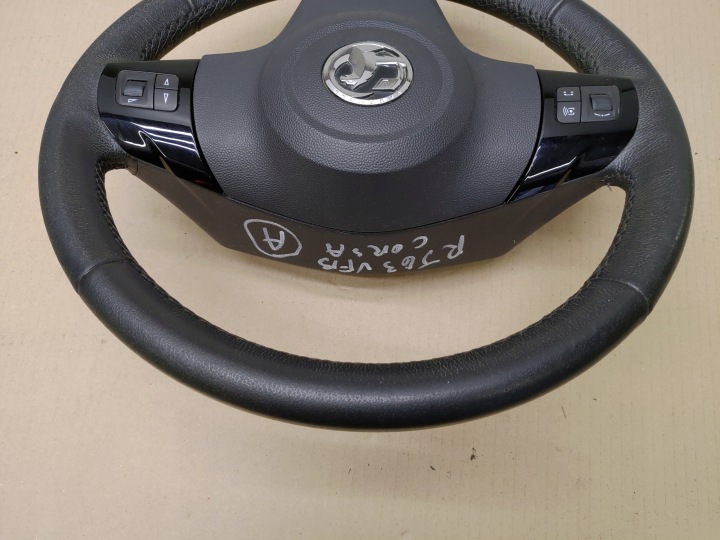 фото №9, Кермо + подушка мультифункція шкіра opel corsa d рестайлінг роки 2011-2014