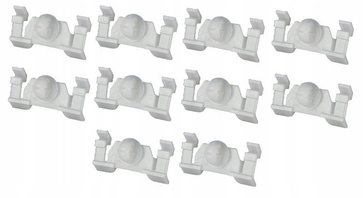 фото №1, 10x клипса планки пороговых внешних a0099884178 mercedes w202 w208 clk