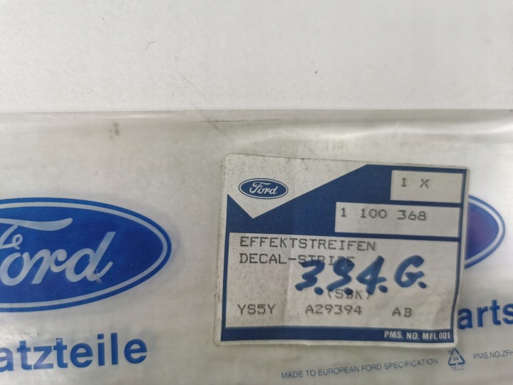 фото №6, Молдинг пороговая ford ka 1996-2008 ccq oem номер 1100368