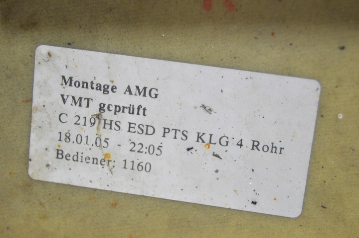 фото №15, Оригинальный бампер зад amg mercedes cls w219 amg 5.5 компрессор 197 комплект