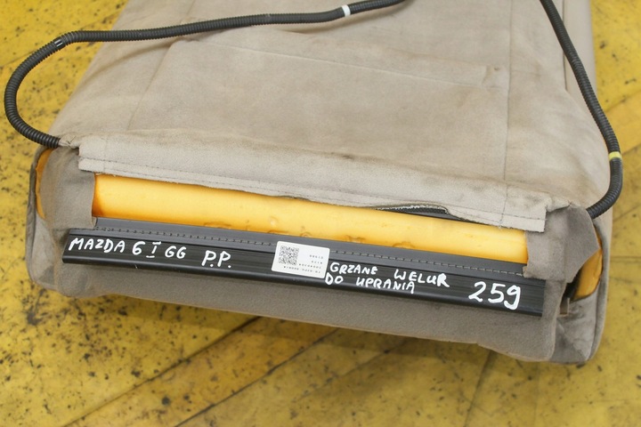 фото №10, Спинка сидіння праві перед mazda 6 i gg