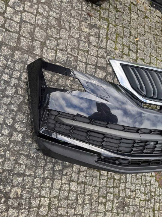 фото №9, Бампер перед передній lf9r чорний 6xpdc камера skoda kodiaq i 565 2016-2021