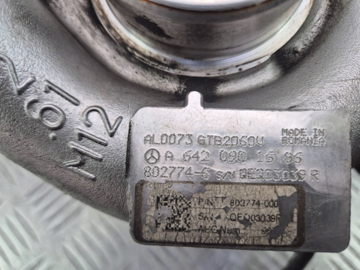 фото №10, Mercedes e350 cdi w212 турбонагнетатель a6420901686