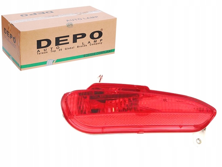 фото №1, Depo лампа противотуманная fiat punto evo 09.09-03.