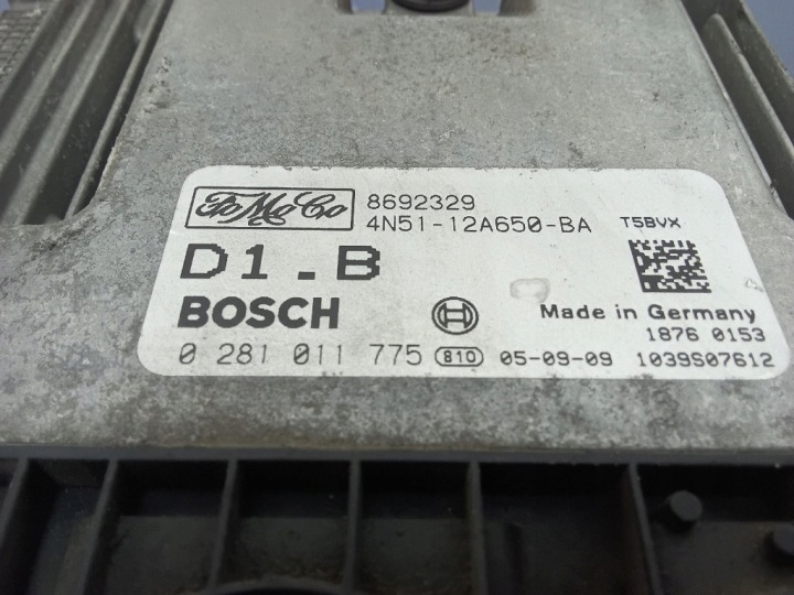 фото №6, Volvo s40 ii 1.6 d 109km блок управления двигателем (ecu) 4n51-12a650-ba 0281011775