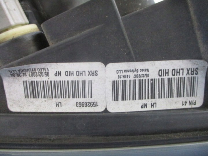 фото №9, Cadillac srx i фара левый ксенон преобразователь ксеноновая лампа