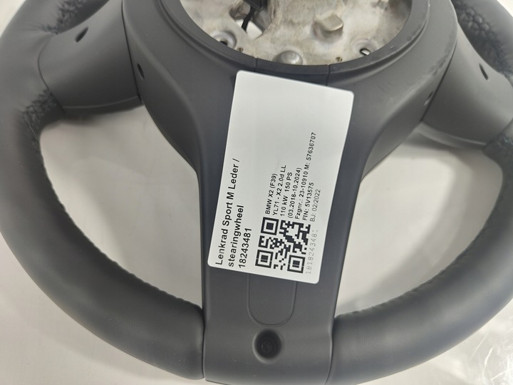 фото №14, Bmw x2 f39 f45 f46 x1 f48 руль m набор с подогревом кожаный