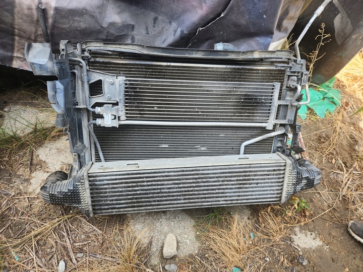 фото №5, Комплект радиатор вентиляторы mercedes w204 w212