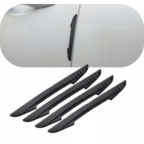 фото №1, 4x стопперы отбойники odbojniki планки na дверь автомобиля автомобиль чёрные