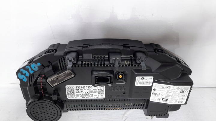 фото №13, Audi a3 s3 8v 16-20 панель приборов 8v0920790c 2.0 tfsi usa