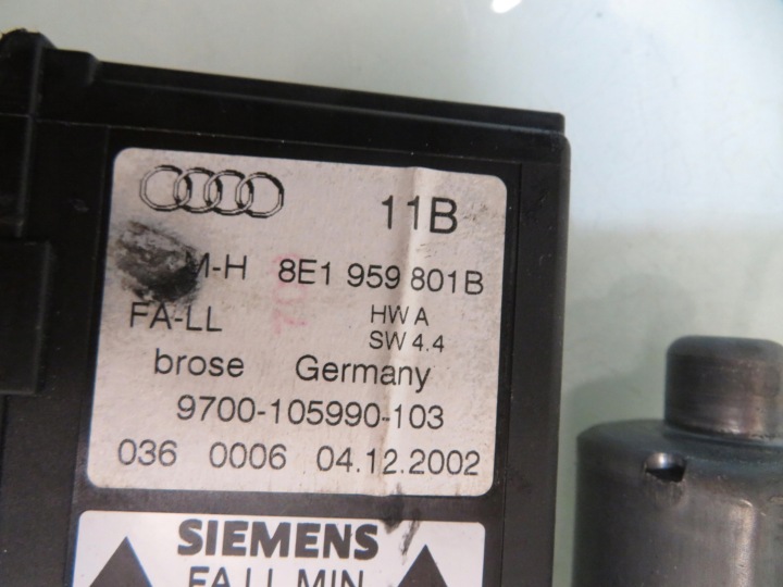 фото №14, Подъемник стекла левое передний audi a4 b6 0130821765 105840103 5wk47002bbf