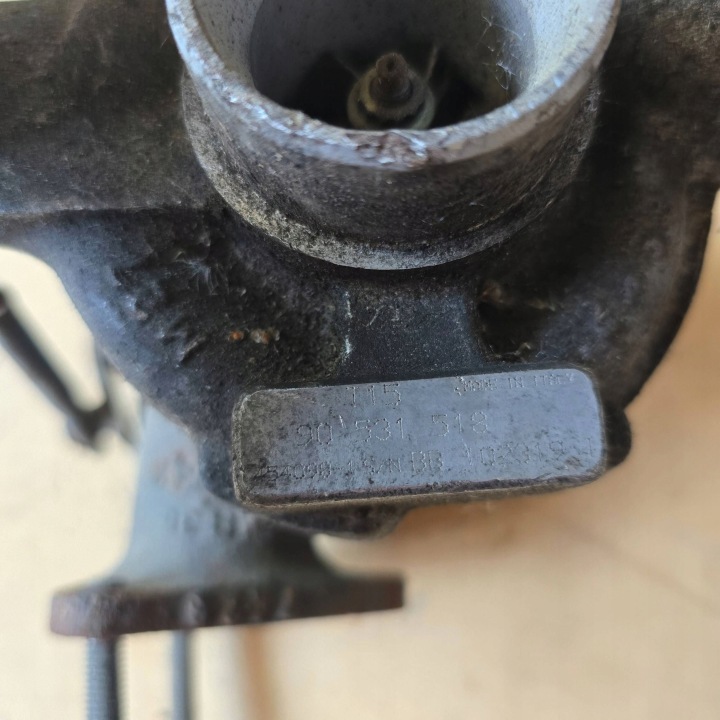 фото №5, Турбина турбонагнетатель do opel vectra b astra zafira 2.0 di 90531518 oem номер