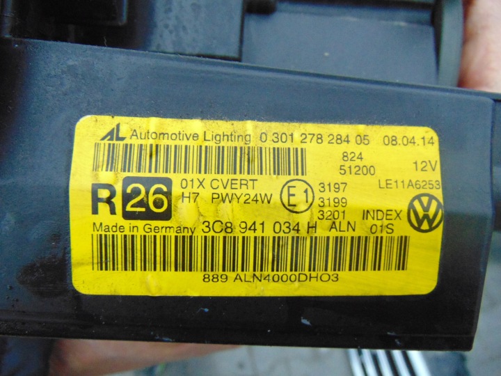 фото №9, Комплектный перед ксенон passat cc рестайлинг 2.0tsi li7f