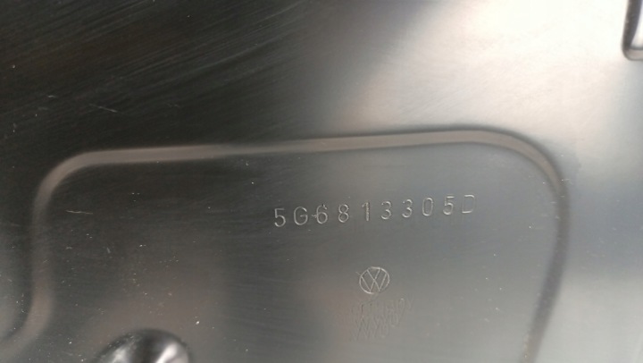 фото №8, Vw golf vii панель задня