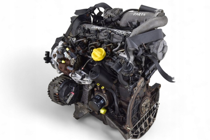 фото №13, Двигун renault megane ii scenic ii1.9 dci 120km 05-07r f9q812 kompresja
