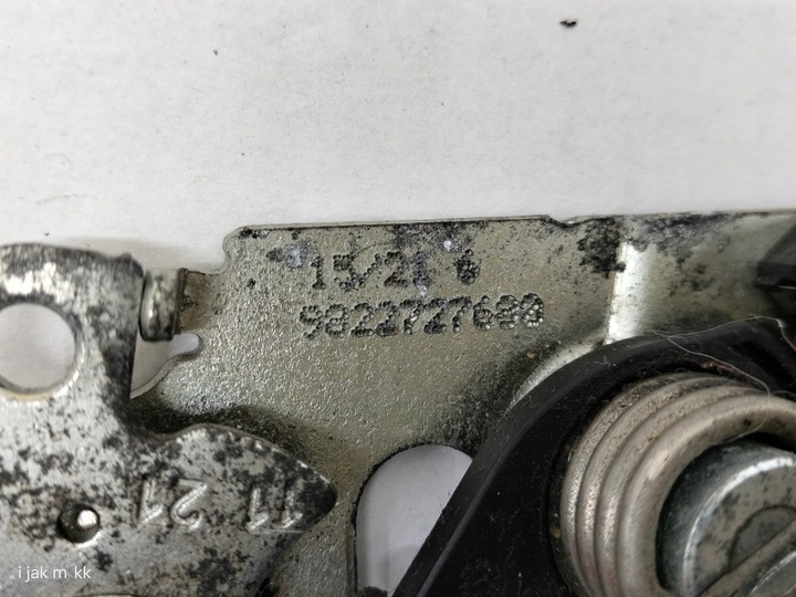 фото №3, Замок капота перед mokka b ii 9822710880 psa