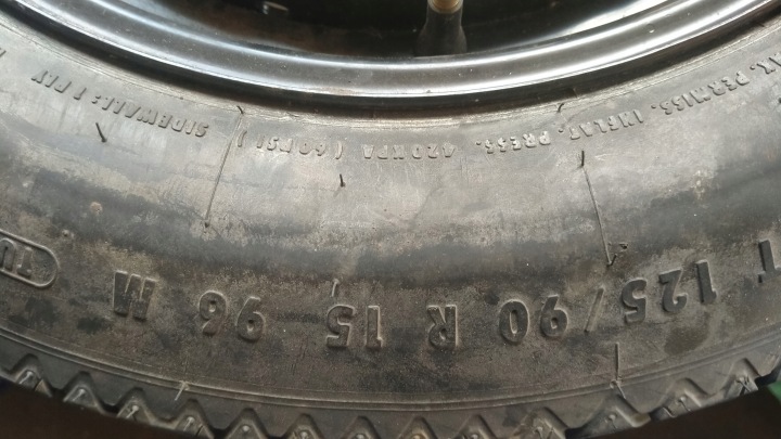 фото №7, Bmw e46 докаточное колесо (докатка) 15" 15h2 2150330 125/90r15