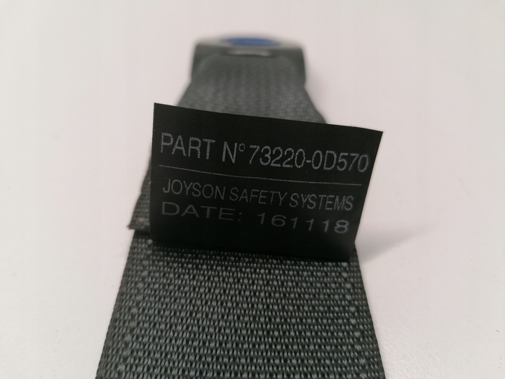 фото №7, Toyota yaris iii рестайлінг ремені безпеки передні оригінал 17-20