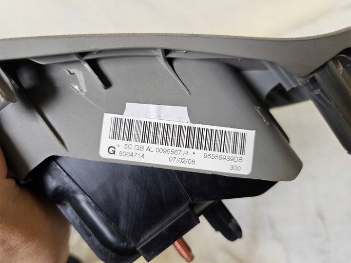 фото №11, Подушка подушка безпеки водія пасажира ремені pas комплект peugeot 308 t7