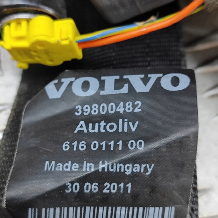 фото №7, Volvo v60 2012 правая сторона pas безопасности сиденья передней
