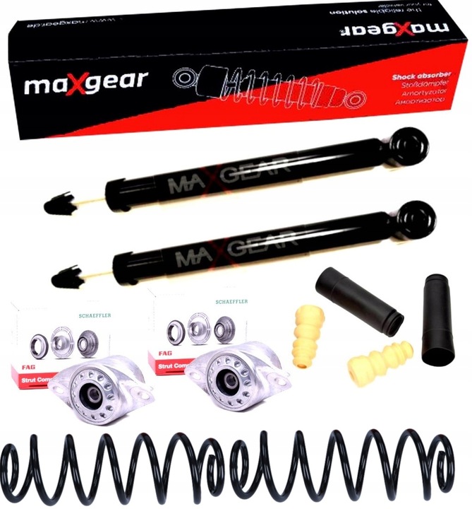 фото №1, Амортизатори пружини зад vw golf iv варіант bora i варіант octavia i combi